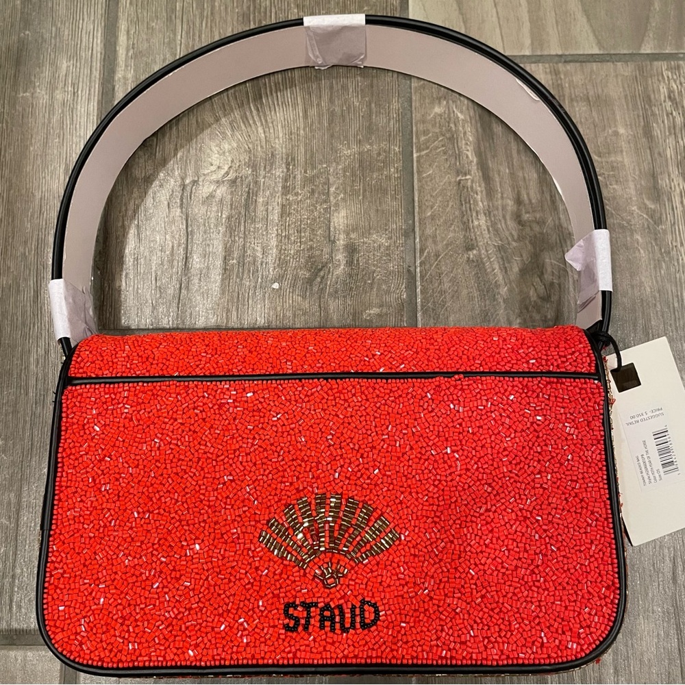 STAUD BEADED TOMMY BAG YEAR OF HORSE - Picture 10 of 11
